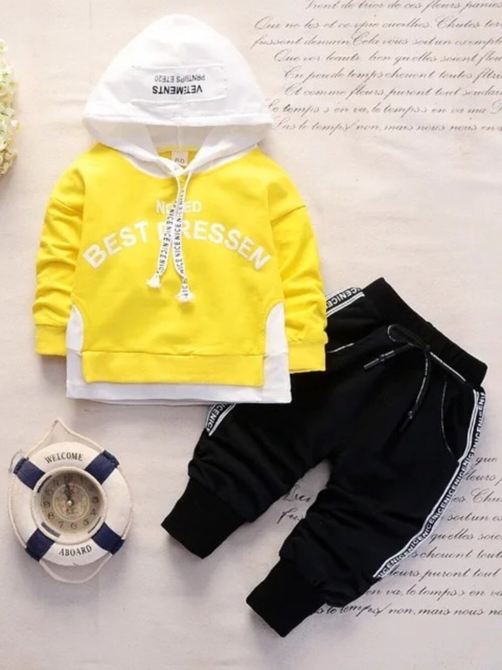 Boys Girls Hoodie Sweatsuits Tops and Pants Boys girls Fall Winter Outfit
